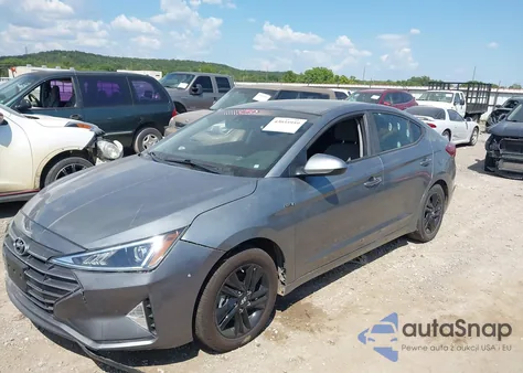 2019 Hyundai Elantra Sel from USA, damaged, VIN KMHD84LFXKU767802
